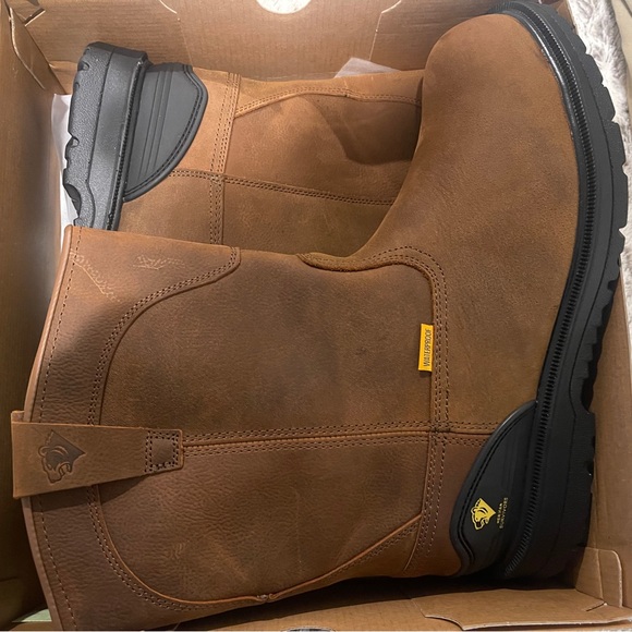 Men’s Steel Toe Work Boots- size 14 - Picture 5 of 5